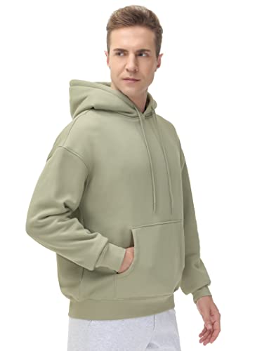 THE GYM PEOPLE Men's Fleece Pullover Hoodie Loose Fit Ultra Soft Hooded Sweatshirt With Pockets - Image 4