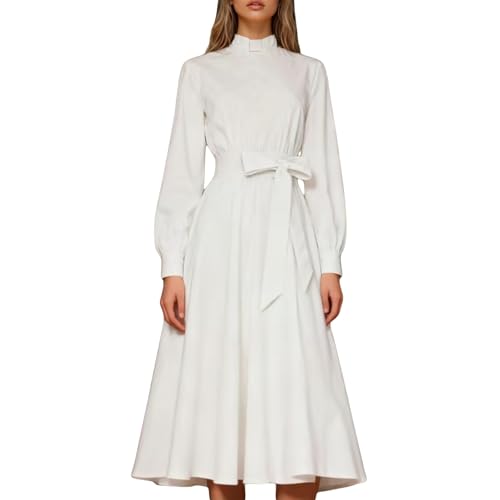 Robe longue élégante pour femme résolvant le choix de tenue pour l'église