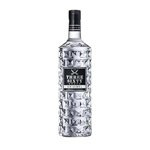 Three Sixty Vodka Original 3 Liter (37,5%-VOL) Große Flasche (1x3L)