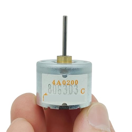 Moteur RF-310 DC 5V 6V 6500RPM à broche ronde de 24 mm de diamètre pour micro-mécanisme