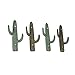 Simple cast iron coat hook, set of 4