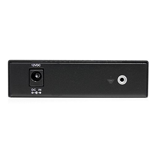 Image of StarTech Single-Mode (SM) LC Fiber Media Converter, Gigabit Ethernet, TAA | 40km, 1310nm- with SFP Transceiver, For, 10 /100 /1000 Network, ET1000S40LC2