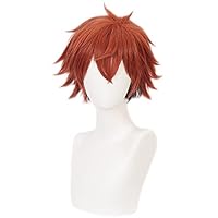 Amazon.co.jp: LAOBAO コスプレ ウィッグ 赤髪 黒 メッシュ