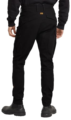 G-STAR Raw - Mens Zip Pocket 3D Skinny Cargo 2.0 5-Pocket Pants, Color Dk Black, Size: 30W x 34L2