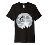 PRAYING MANTIS Riding Moon Bike Halloween Lunar Cycling Premium T-Shirt