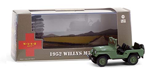 Miniature Jeep Willys M38 A1 1952 Greenlight 1/43 réplique haut de gamme moulée sous pression