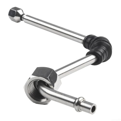 URPIZY Tubo de vapor, boquilla de vapor, espumador de leche de acero inoxidable para cafetera EC680 EC685 155 ECP36.31 ECP35.21 ECP35.31 ECZ351 ECZ341 ECO310 ECP3420 cafetera (3 agujeros)