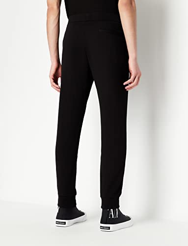 A｜X ARMANI EXCHANGE Men's Gold Icon Logo Fleece Jogger2