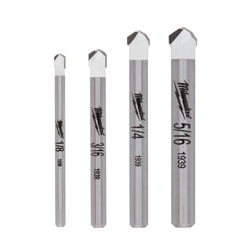 Milwaukee Electric - 4PC. Tile and Natural Stone BIT Set