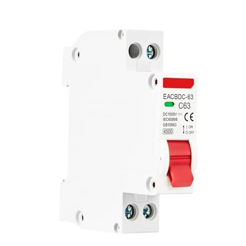 Disjoncteur CC 20A pour protection de court-circuit photovoltaïque 1000V