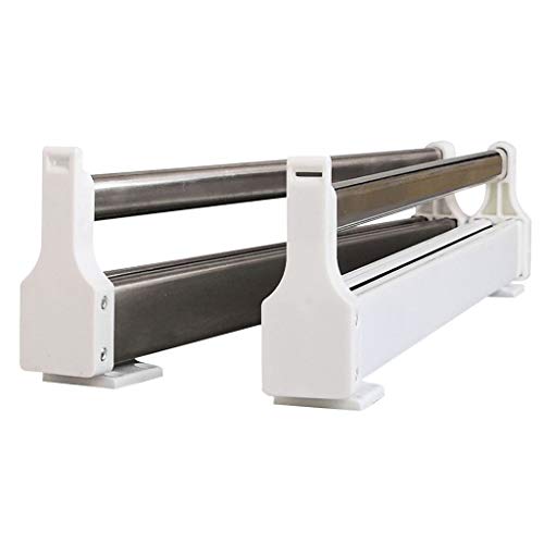 Support de rangement coulissant garde-robe rail push-pull robuste 23,6 pouces - 6
