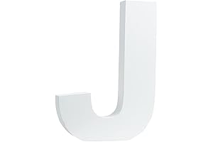 J Letter Wall Decor: Perfect for Kids and Celebrations