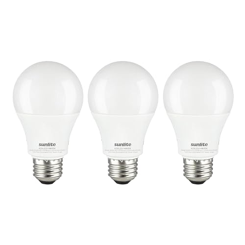 Sunlite 80939-SU LED A19 Light Bulbs, 15 Watts (100W Equivalent), 1500 Lumens, Medium Base (E26), Non-Dimmable, ETL Listed, 6500K - Daylight by Sunlite - Used condition - US$8.17