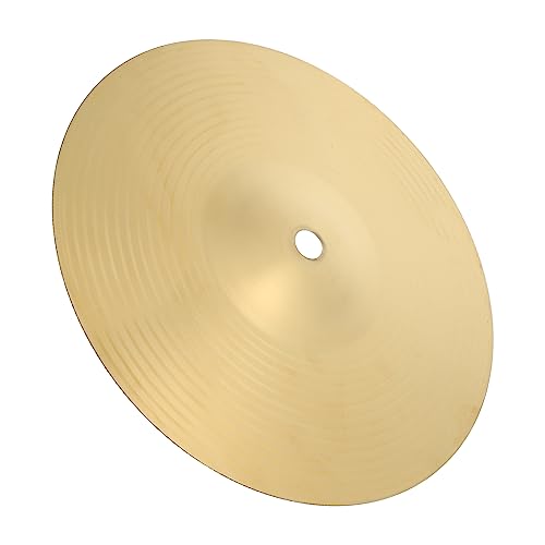 VINTORKY Instruments Brass Cymbal Drum Set Part Jazz Drum Accessory Easy to Install