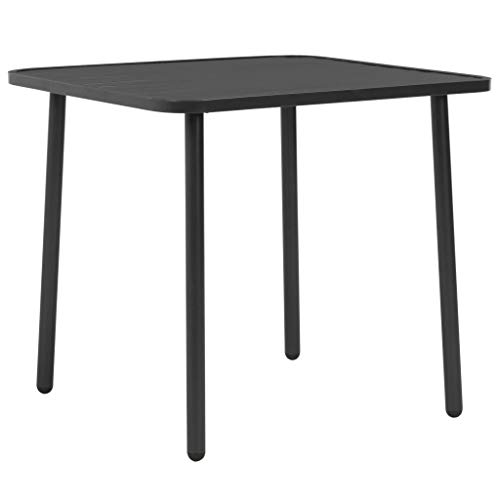 Ensemble À Dîner D'Extérieur LAPOOH en acier durable au design épuré - 7