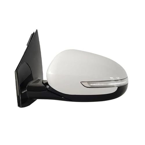 Rétroviseur latéral gauche pour KIA Sportage 2016-2018 blanc 10 broches