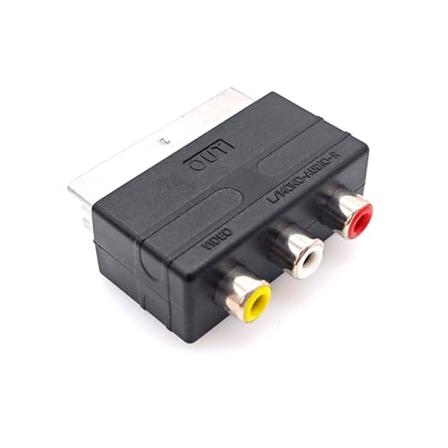 Hama Scart adapter (Scart coupling for the special Samsung TV socket EXT RGB) Black