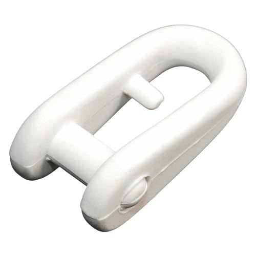 Grillete nylon tornillo l-int. 33,0 de type manille plastique d'attache filetée