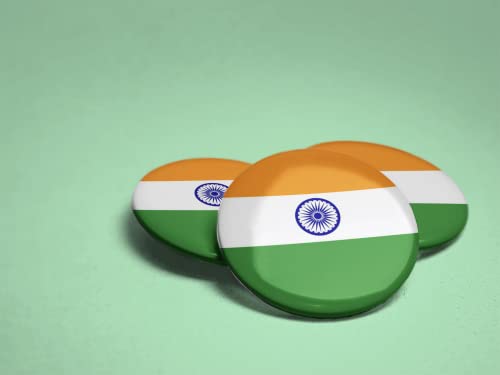 National Republic Tricolor Flag Badges Pin Button