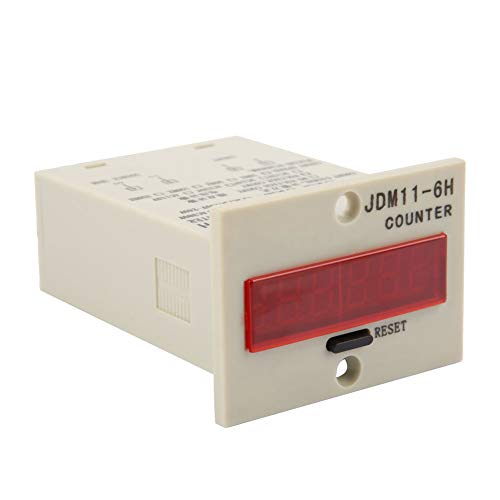 Heayzoki Electronic Counter, JDM11 6H 6 Digit Display Electronic ...