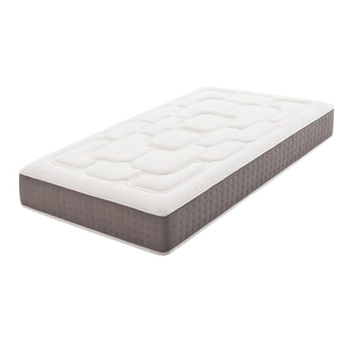 Moonia | Colchón Viscoelástico 80X190 KingMax Multizone | Máximo Confort | Altura +/- 30 cm | Antihongos, Antibacterias, Antiácaros | Pression Care System | Todas Las Medidas