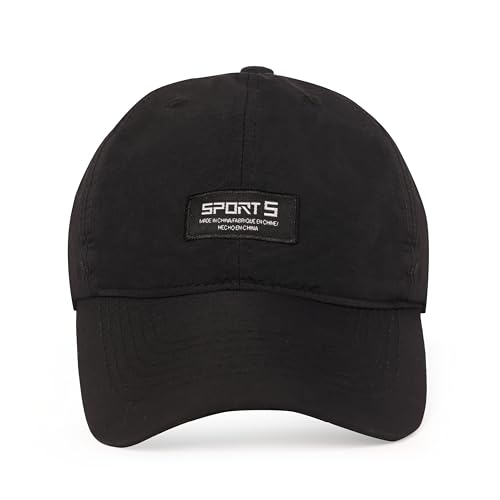 Image of ketmart Hat for Men Woman Sports Cap Sun Hat Quick Drying Soft Polyester Fiber Adjustable for Men and Women