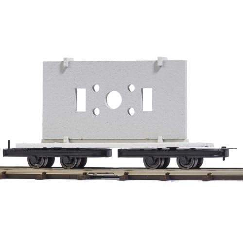 Chariot rotatif 12249 H0f wagon de fret miniature voie étroite et béton