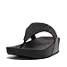 Fitflop Women's Lulu Opul Toe-post SandalsSandal, All Black, 8 US