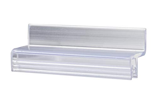 50 Pack PVC Slatwall Attachments by Marketing Holders