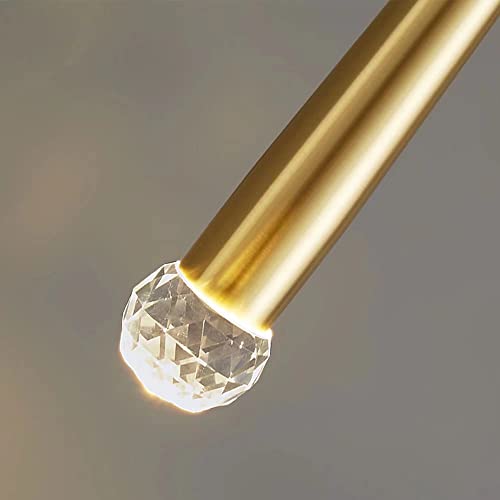 Aplique de pared de cobre negro Times para iluminar salones elegantes 6