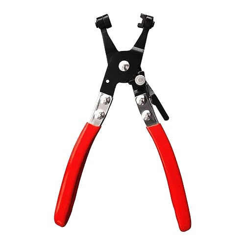 Pince pour Collier de Serrage Auto - Outil Flexible pour L'installation et Retrait des Colliers de Durite et Tuyau de Voiture