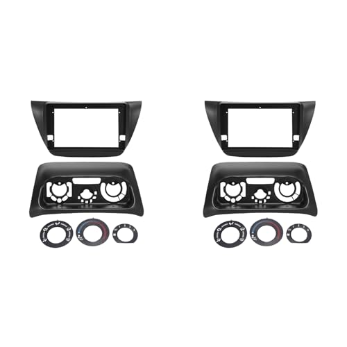 Fascia de voiture 9 pouces kit adaptateur audio 2Din pour console IX 2000-2010