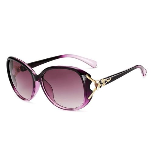 Image of IFLASH Women Oversized Polarized Sunglasses Ladies Large Shades Classic Fox Sunglasses