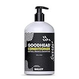 Ballsy Goodhead Conditioner, For Thick, Strong and Smooth Hair, with Tea Tree, Argan, HIbiscus and Olive Oil, 16 Fl oz