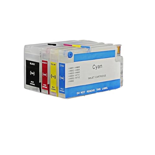 Cartouche rechargeable compatible HP 7720 8730 pour imprimante jet d'encre OfficeJet