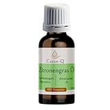Casse-Q Zitronengras Ätherisches Öl, 100% Naturreines Öl, Cymbopogon Flexuosus,...