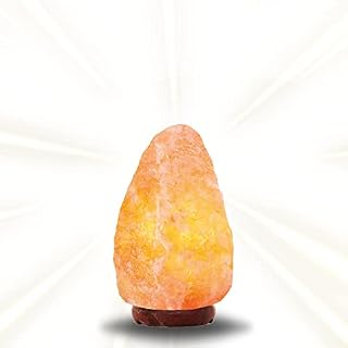 HSD Himalayan Rock Salt Natural Crystal Lamp Different Sizes with Cable & Bulb Prime Quality 100% Original Himalayan Crystal Rock Salt Lamp Beautifully Hand Craft (3-5 kg lamp)