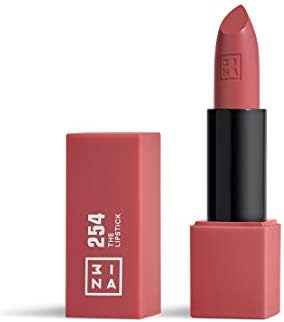 3INA MAKEUP – Vegano – Cruelty Free – The Lipstick 254 – Rosa Nudo Medio – Rossetto Matte – 5h Lasting Lipstick – Alta Pigmentazione – Texture crème – Profumo di vaniglia e custodia magnetica
