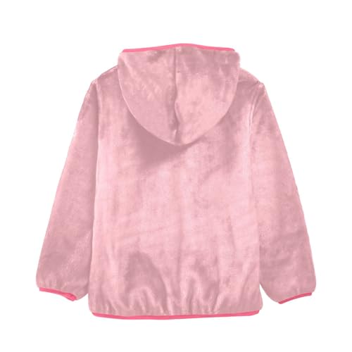 GuoChe Light Pink Fleece Jacket Baby Boy2