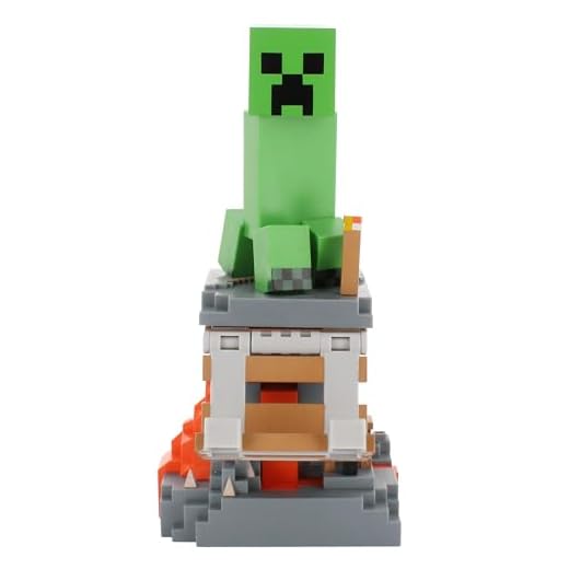 Cable Guys - Minecraft Creeper Gaming Accessories Holder & Phone Holder for Most Controller (Xbox, Play Station, Nintendo Switch) & Phone