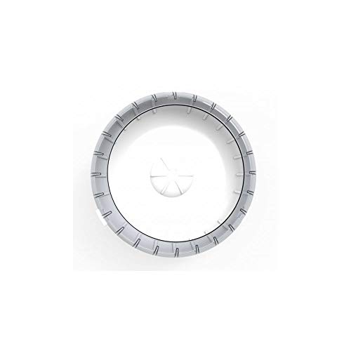Zolux Rody3 Silent Exercise Wheel, White, Small Animals, Rodents, Beads, Rabbits, Compatible with All Cages