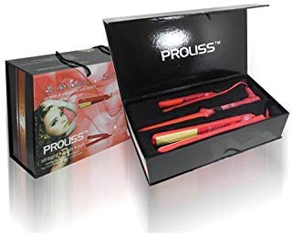 Full Set Elite Collection- Styler, Straightener, Curler (Red) miniatura 1