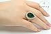 Special Handmade Ottoman Design Emerald 925 Sterling Silver Ring, Antique Hurrem Ring, Various Size