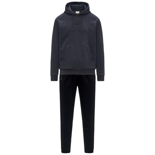 Kappa - Tuta, Uomo, Grigio, Cotone, Sportivo. LOGO FILLO, Taglia: XS