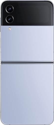 SAMSUNG Galaxy Z Flip 4 5G, US Version, 128Gb, Blue - Unlocked (Renewed)