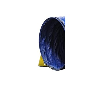 Cool Runners Tunnel Hugging Non Constricting PVC Dog Agility Tunnel Bag , Blue (104019)