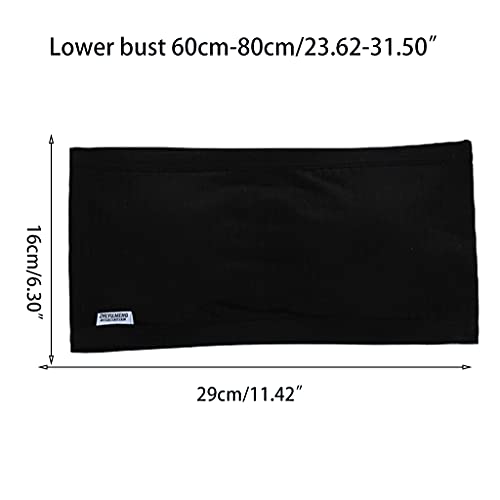 REDYY Puberty Teen Girls Strapless Training Bra Solid Color Ribbed Sports Bralette with Removable Pads Summer Wireless Chest Wrap Underwear Vest Tube Top3