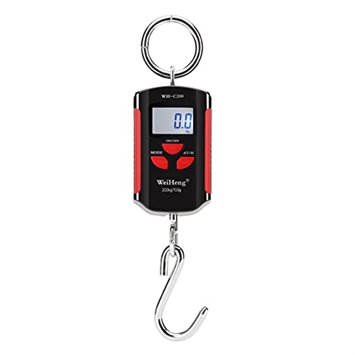 Balance de grue électronique suspension 200kg avec écran LCD rétroéclairé rouge pour entrepôt