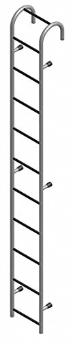 Escalera para tanque de almacenamiento 11 pies miniatura 1