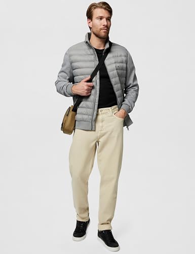 Tommy Hilfiger Herren Jeans Hose Tapered Harlem Mid Rise, Elfenbein (Soft Cream), 30W/36L – Ansicht 3